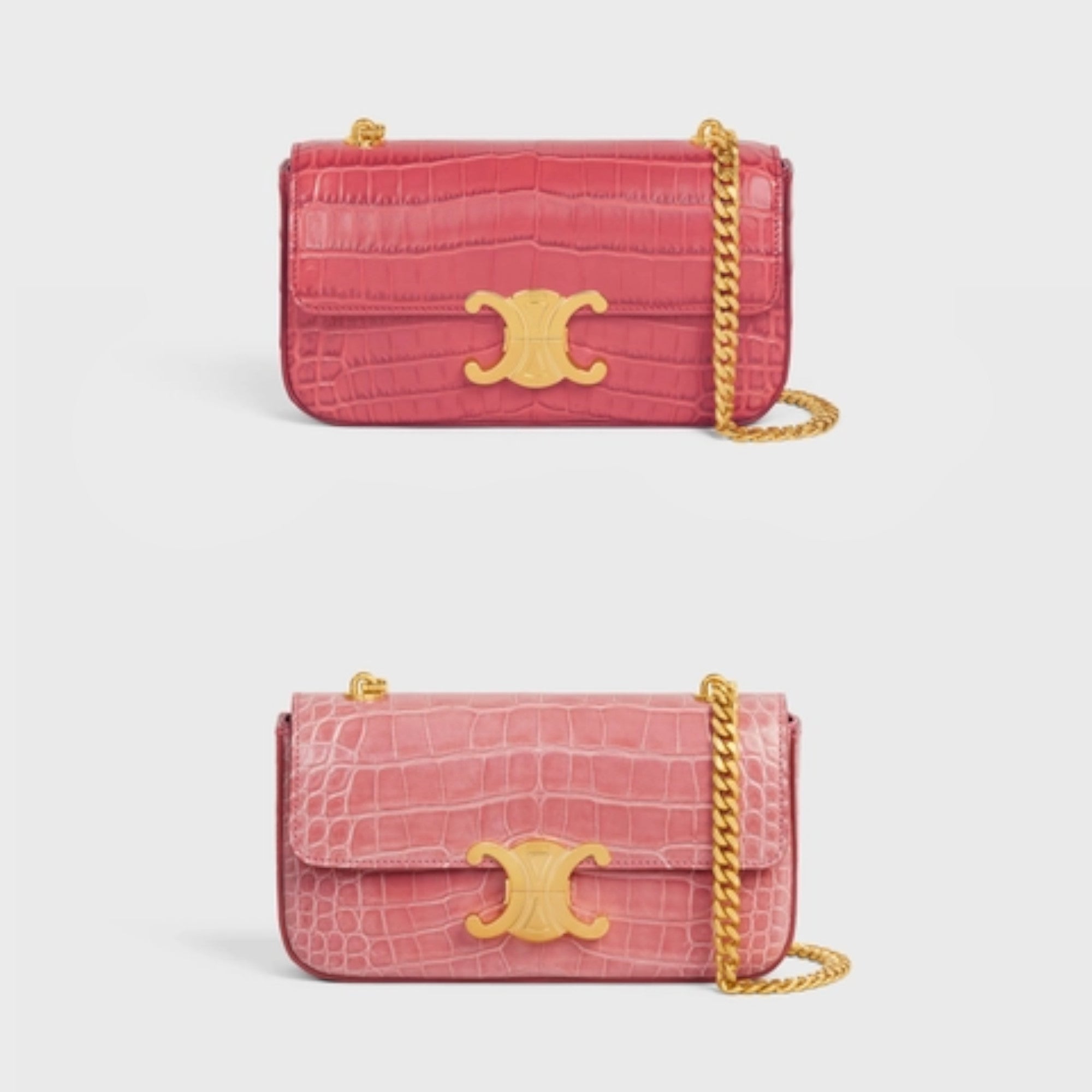 SHOULDER BAG WITH CHAIN TRIOMPHE