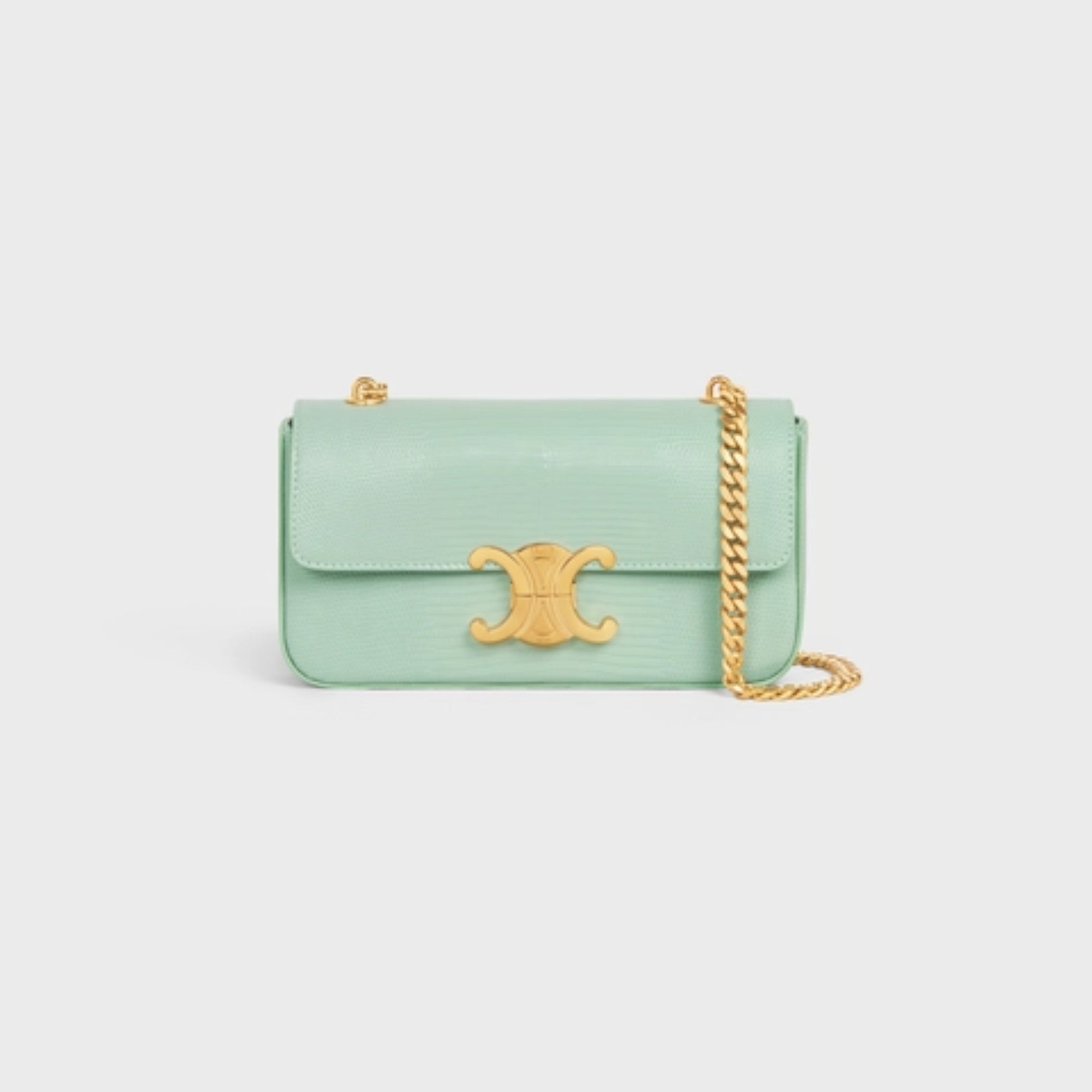 SHOULDER BAG WITH CHAIN TRIOMPHE