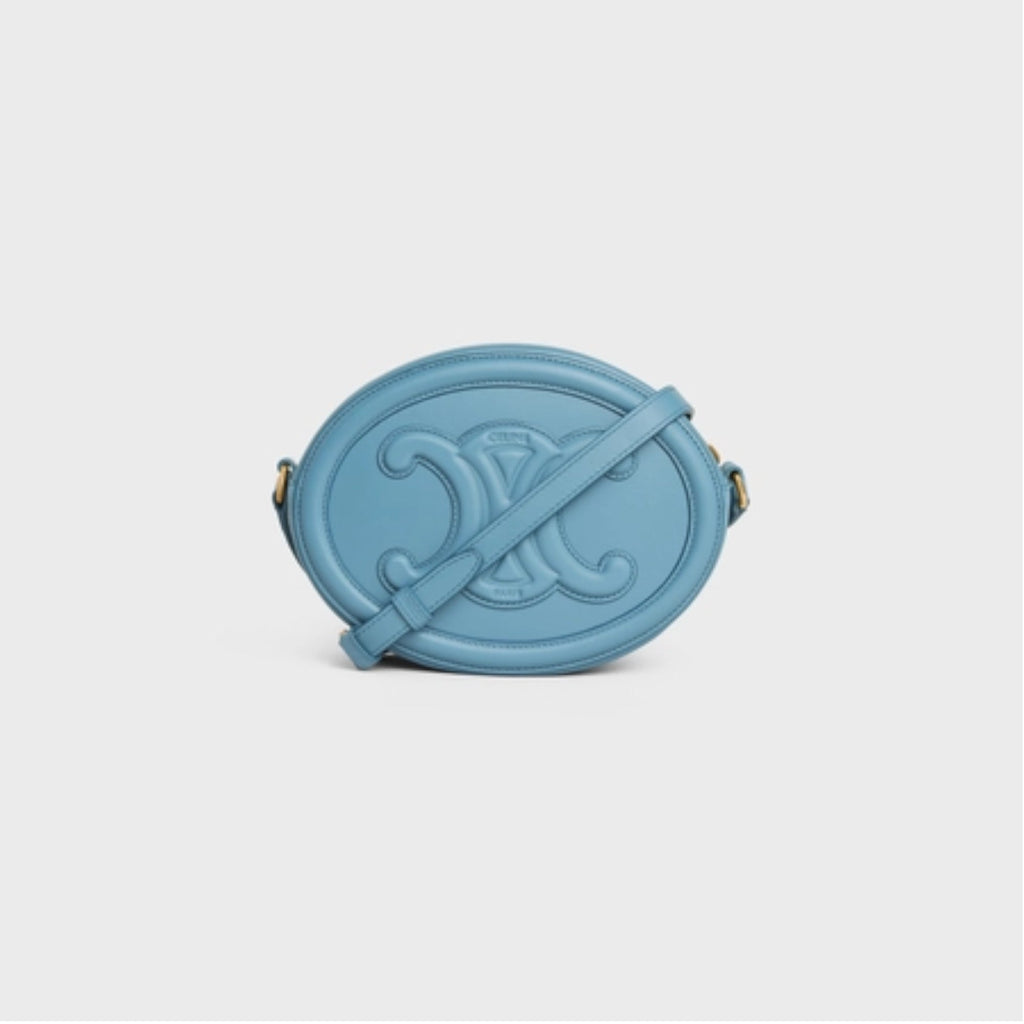 OVAL BAG CUIR TRIOMPHE