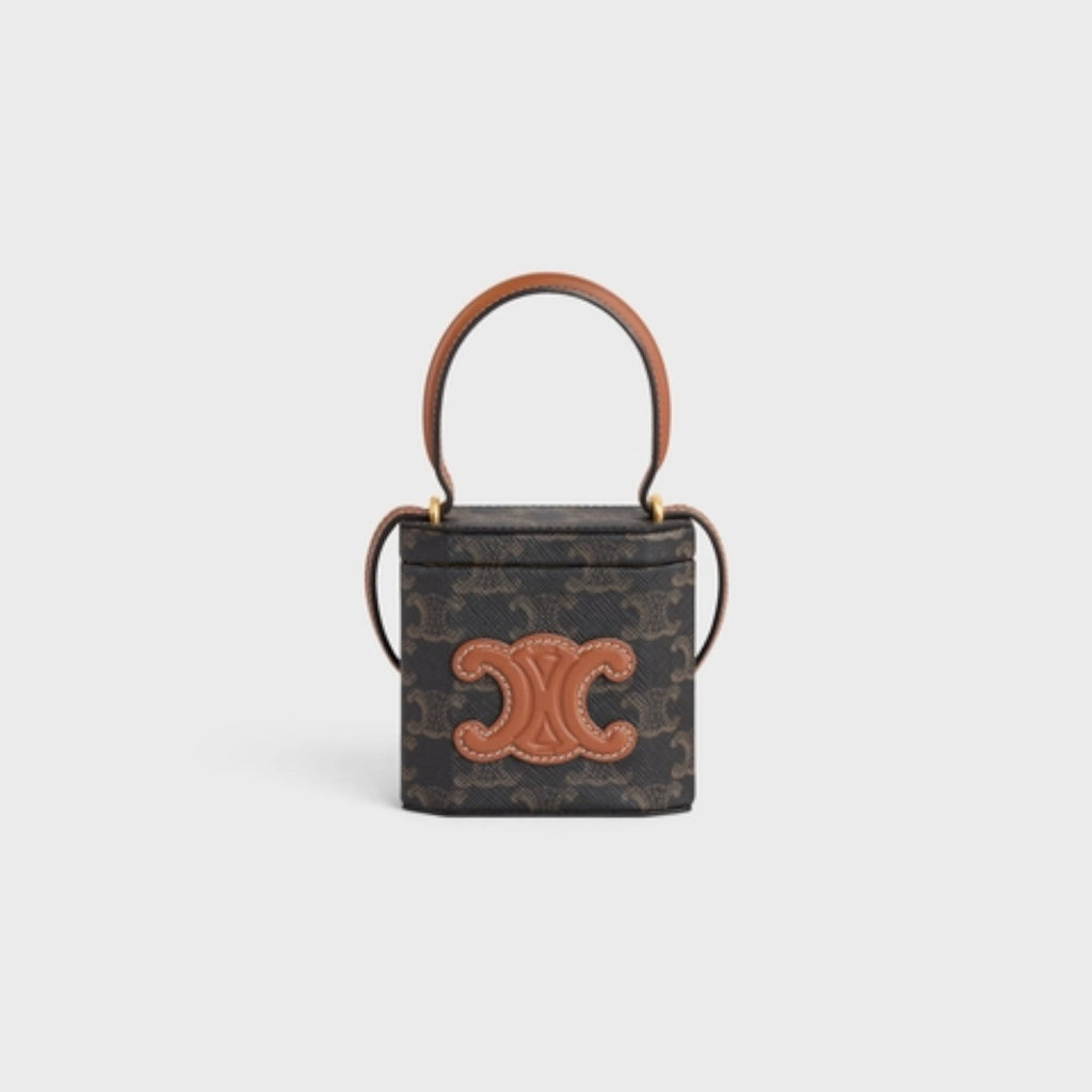 LOCK BAG CUIR TRIOMPHE