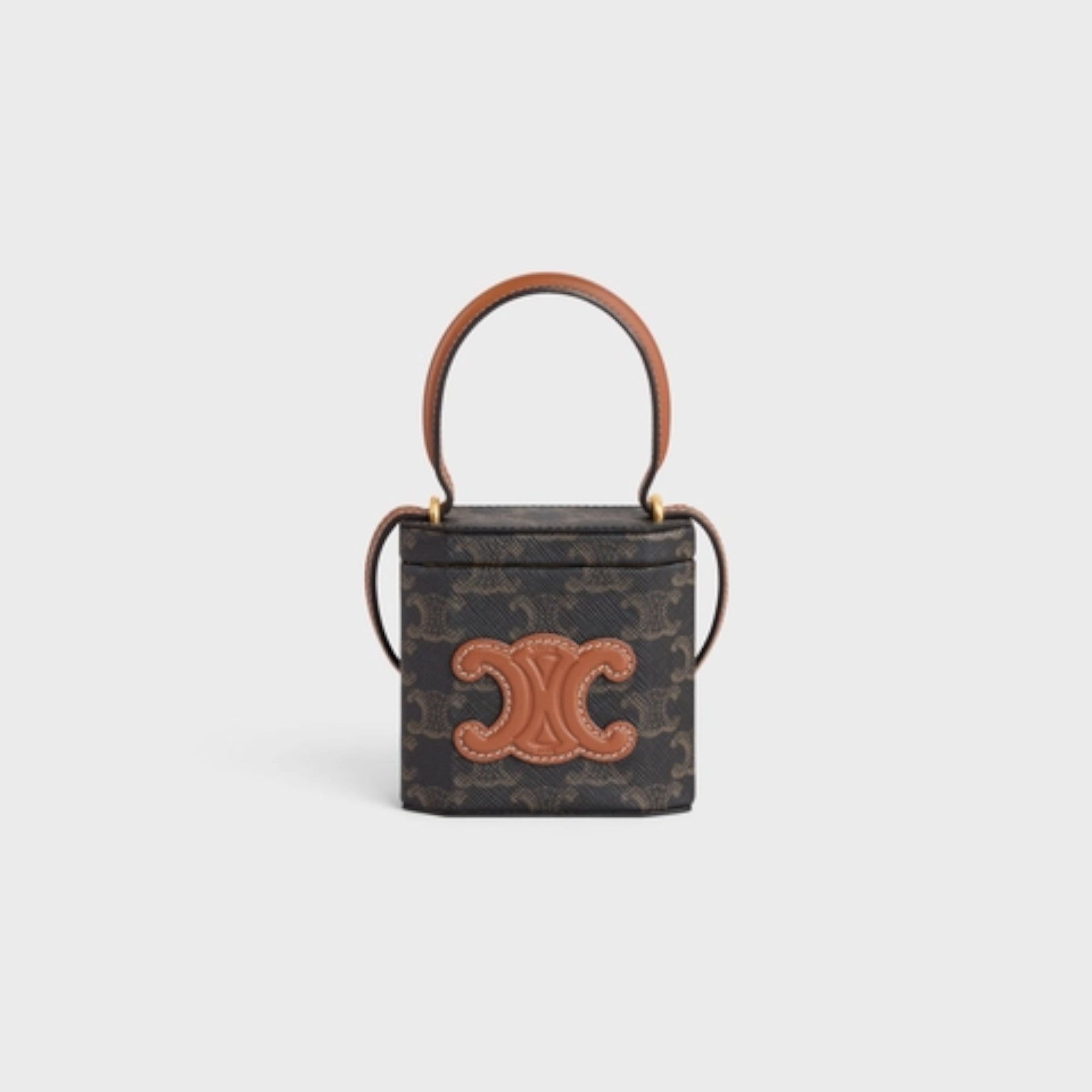 LOCK BAG CUIR TRIOMPHE