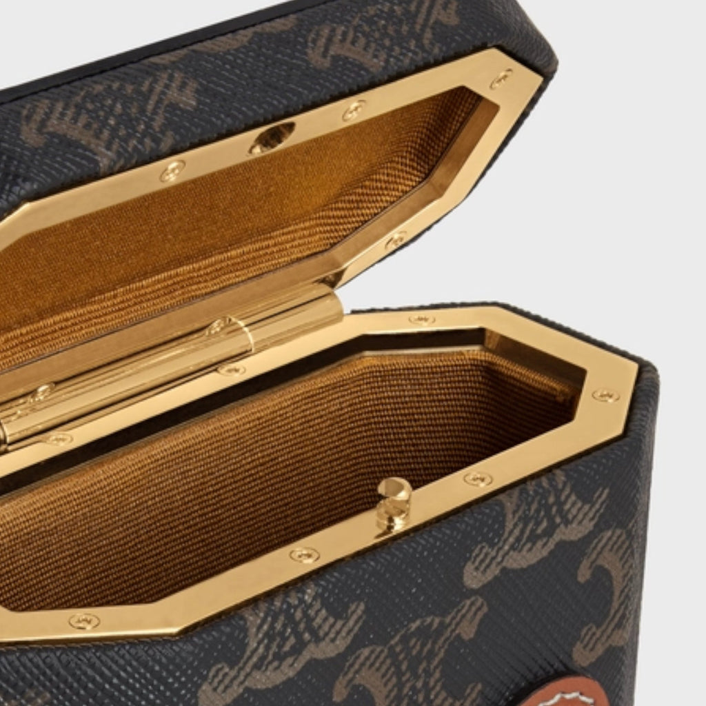 LOCK BAG CUIR TRIOMPHE