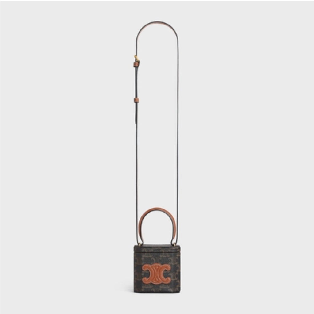 LOCK BAG CUIR TRIOMPHE