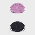 OVAL SHOULDER BAG IN TRIOMPHE
