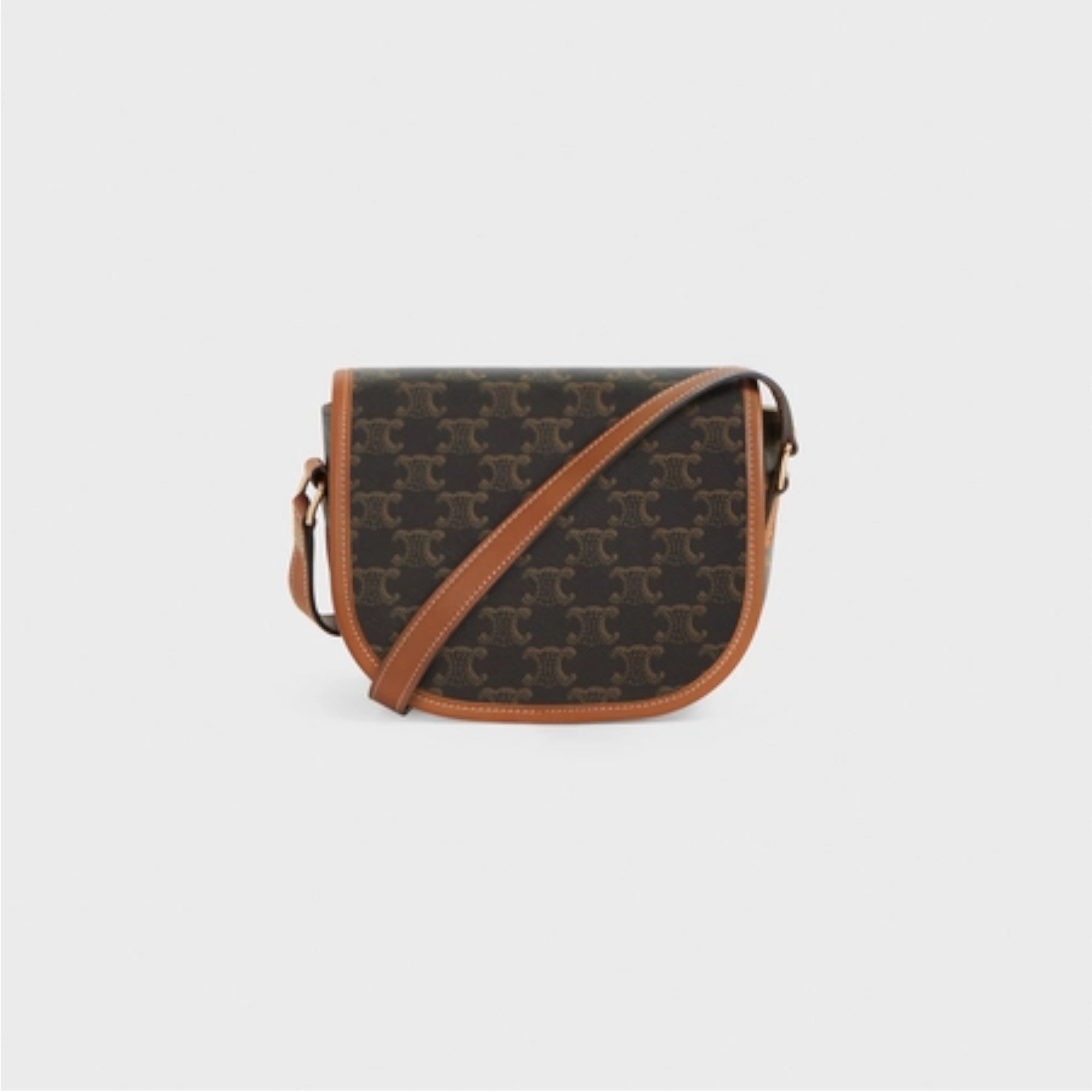 MEDIUM FOLCO BAG IN TRIOMPHE