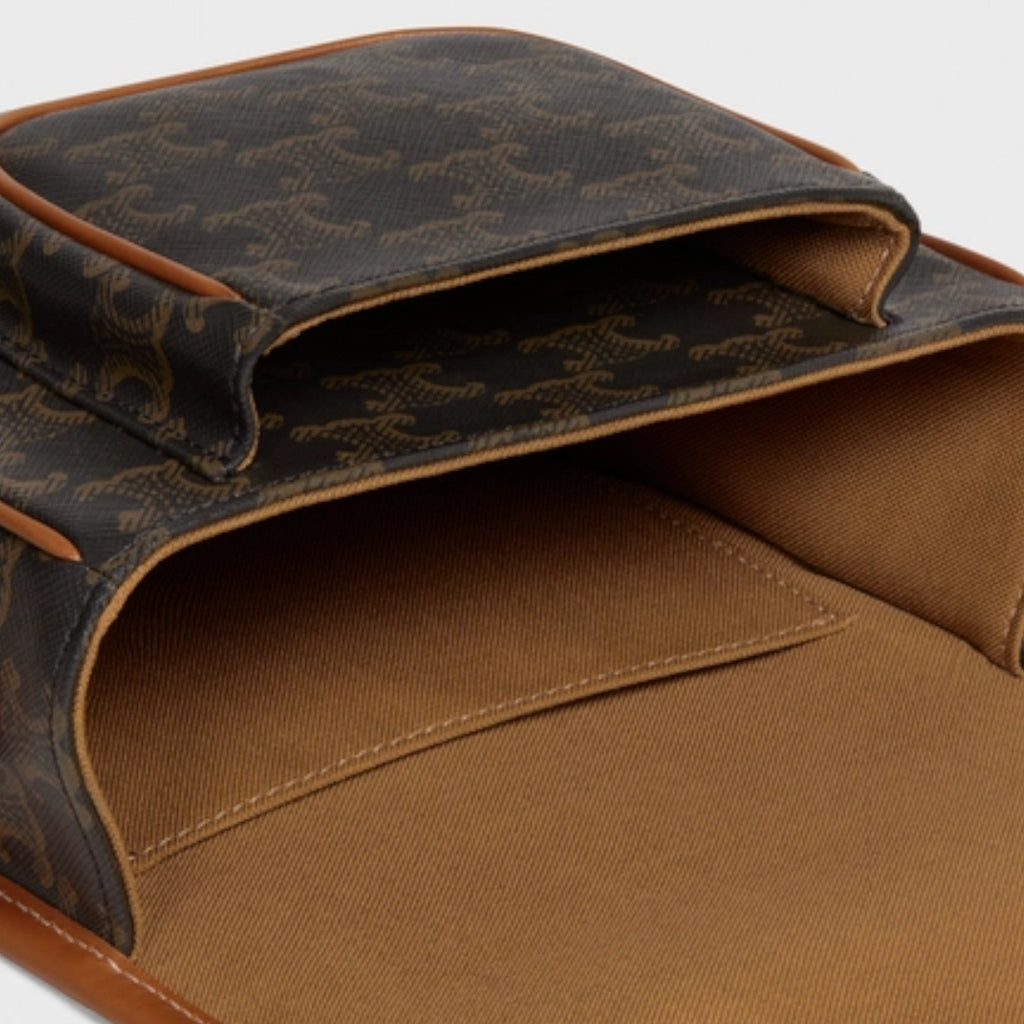 MEDIUM FOLCO BAG IN TRIOMPHE