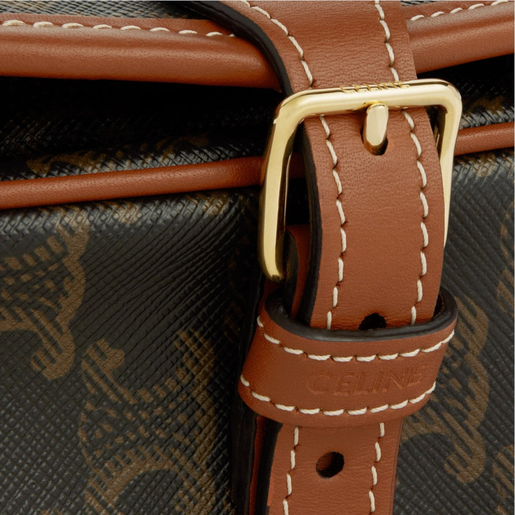 MEDIUM FOLCO BAG IN TRIOMPHE