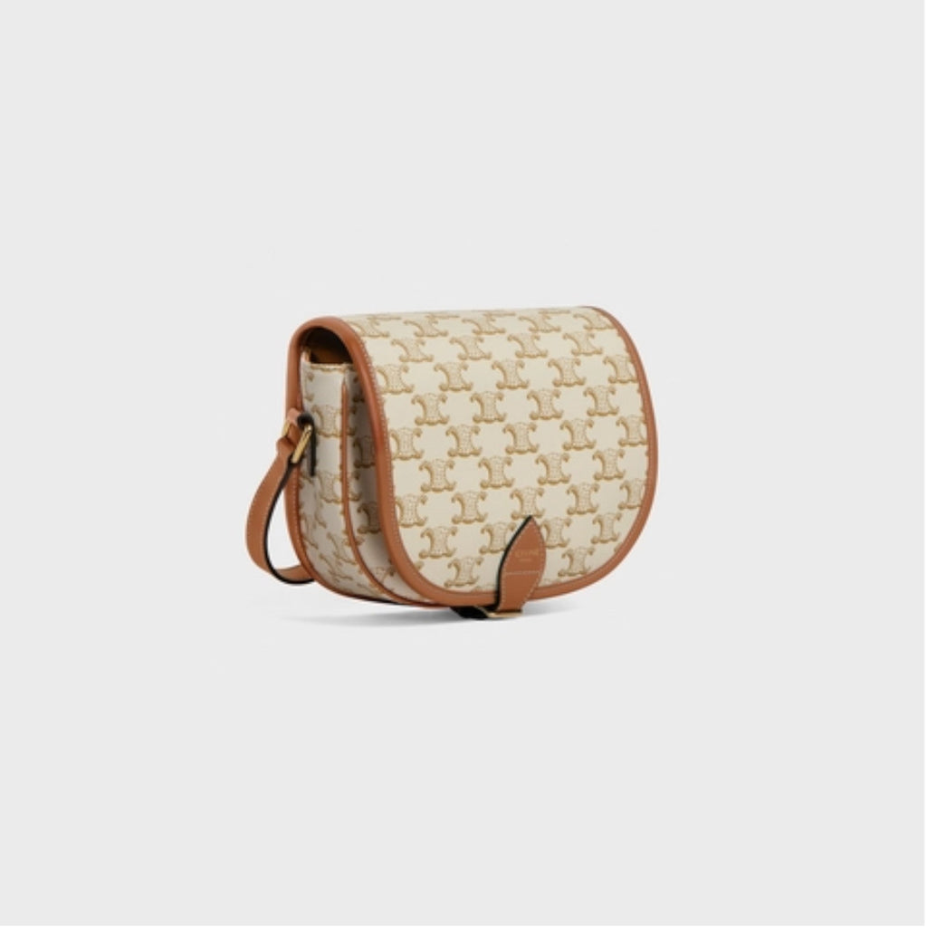 MEDIUM FOLCO BAG IN TRIOMPHE