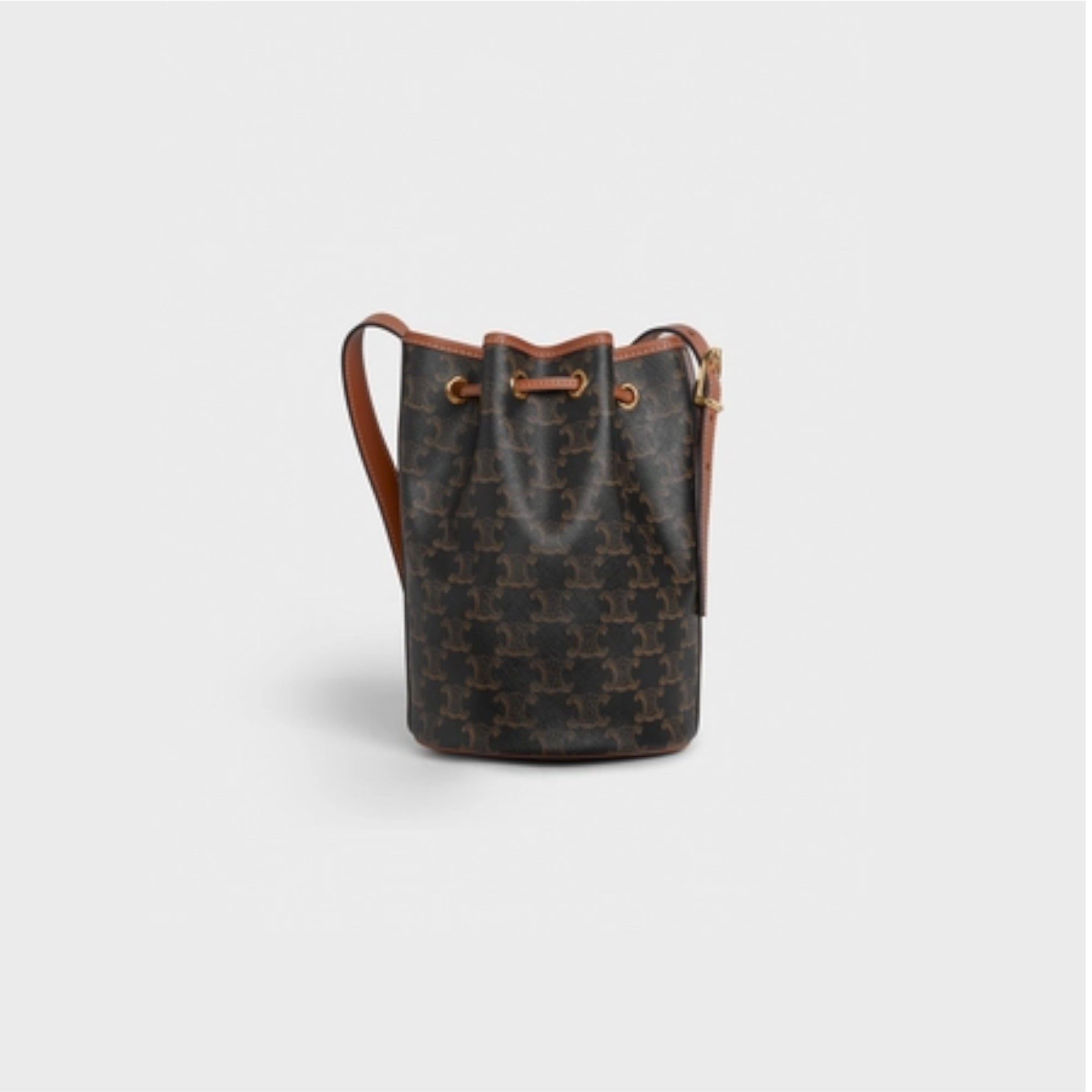 SMALL DRAWSTRING BAG IN TRIOMPHE