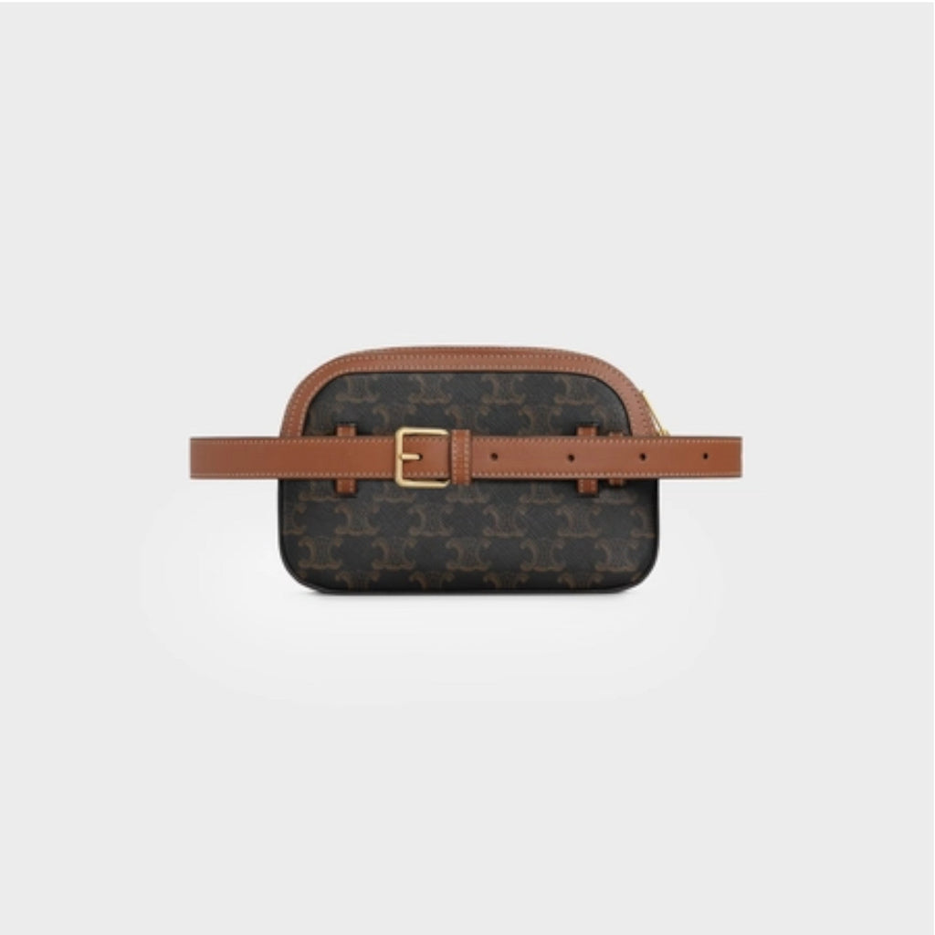 SMALL BELT BAG IN TRIOMPHE CANVAS