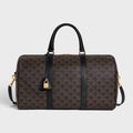 MEDIUM TRAVEL BAG IN TRIOMPHE CANVAS AND CALFSKIN