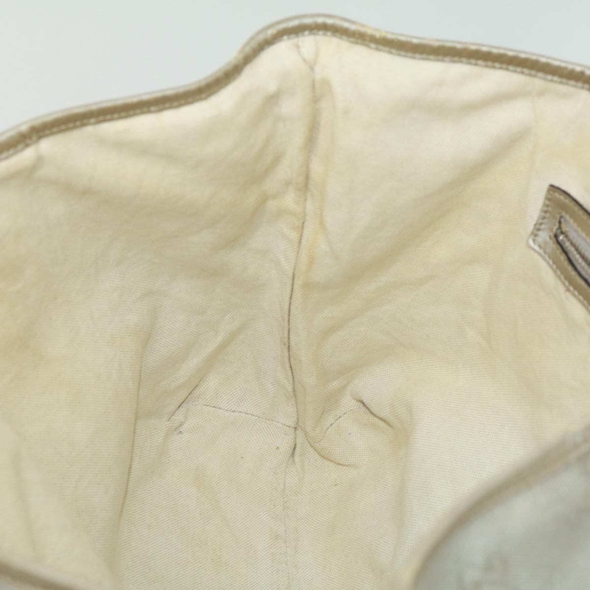 GUCCI GG Canvas Tote Bag Silver cl184