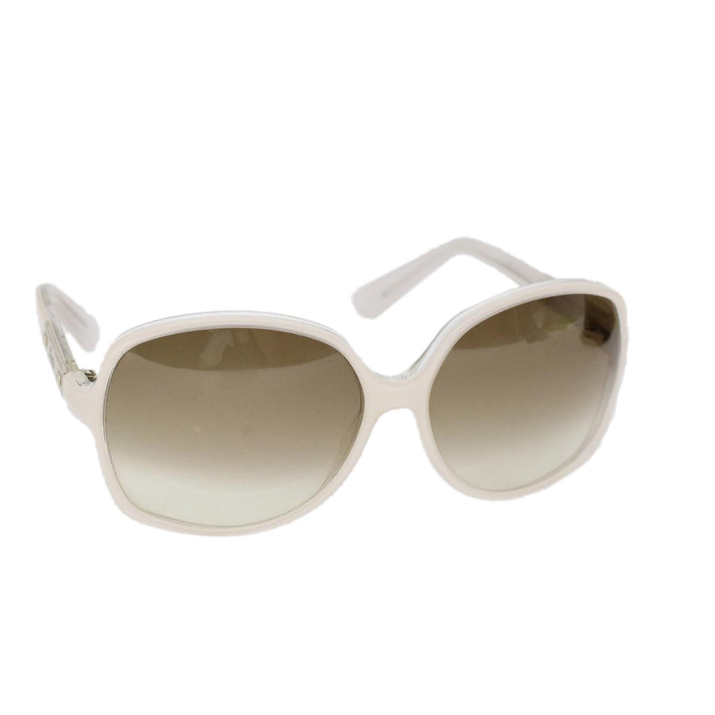 GUCCI Sunglasses Plastic White cl779