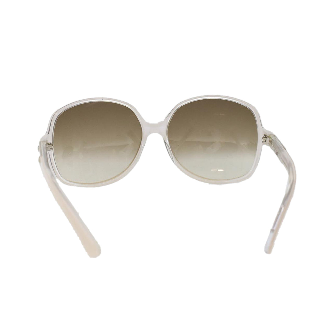 GUCCI Sunglasses Plastic White cl779