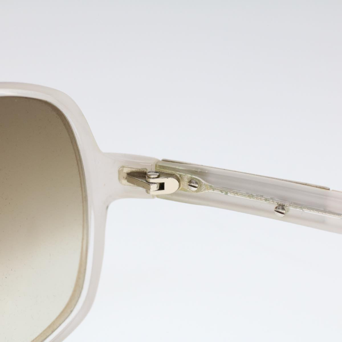 GUCCI Sunglasses Plastic White cl779