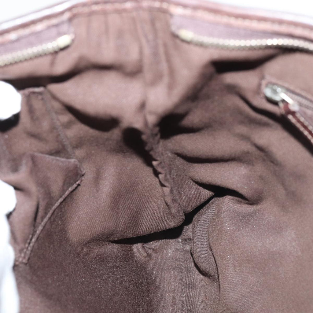 GUCCI GG Canvas Shoulder Bag Beige Brown 131326 cl847