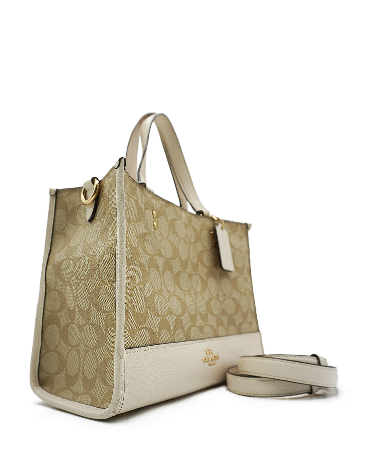 Dempsey Carryall In Signature Canvas Beige