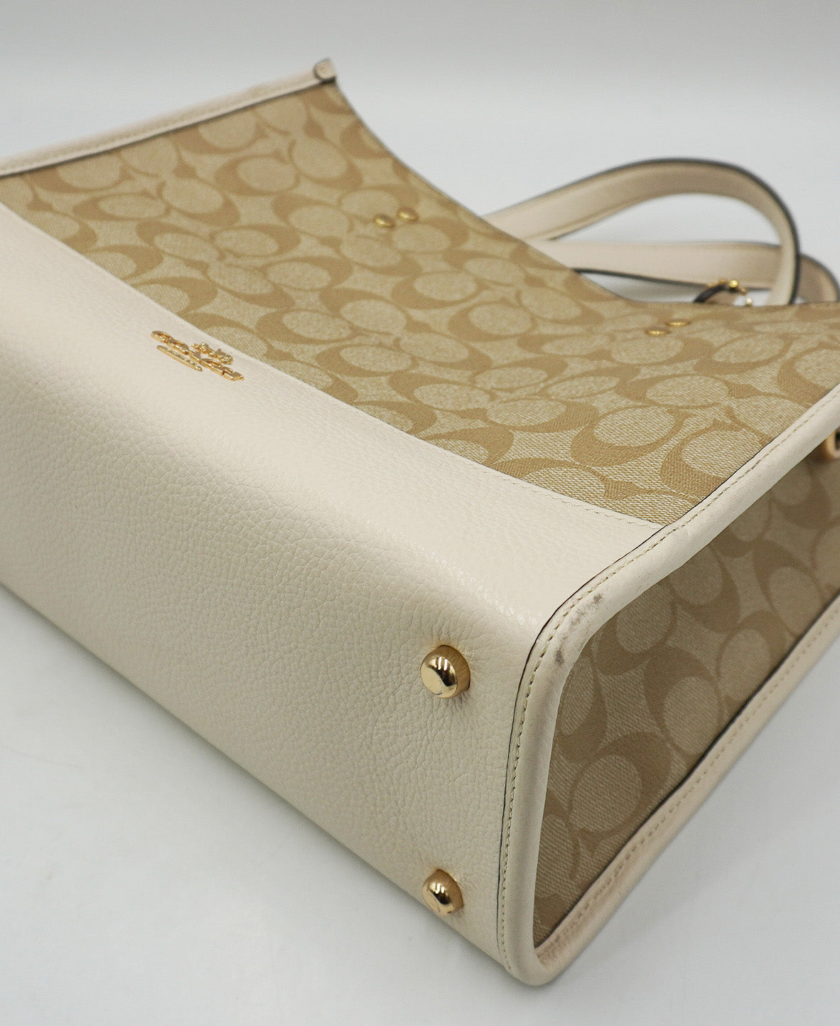 Dempsey Carryall In Signature Canvas Beige