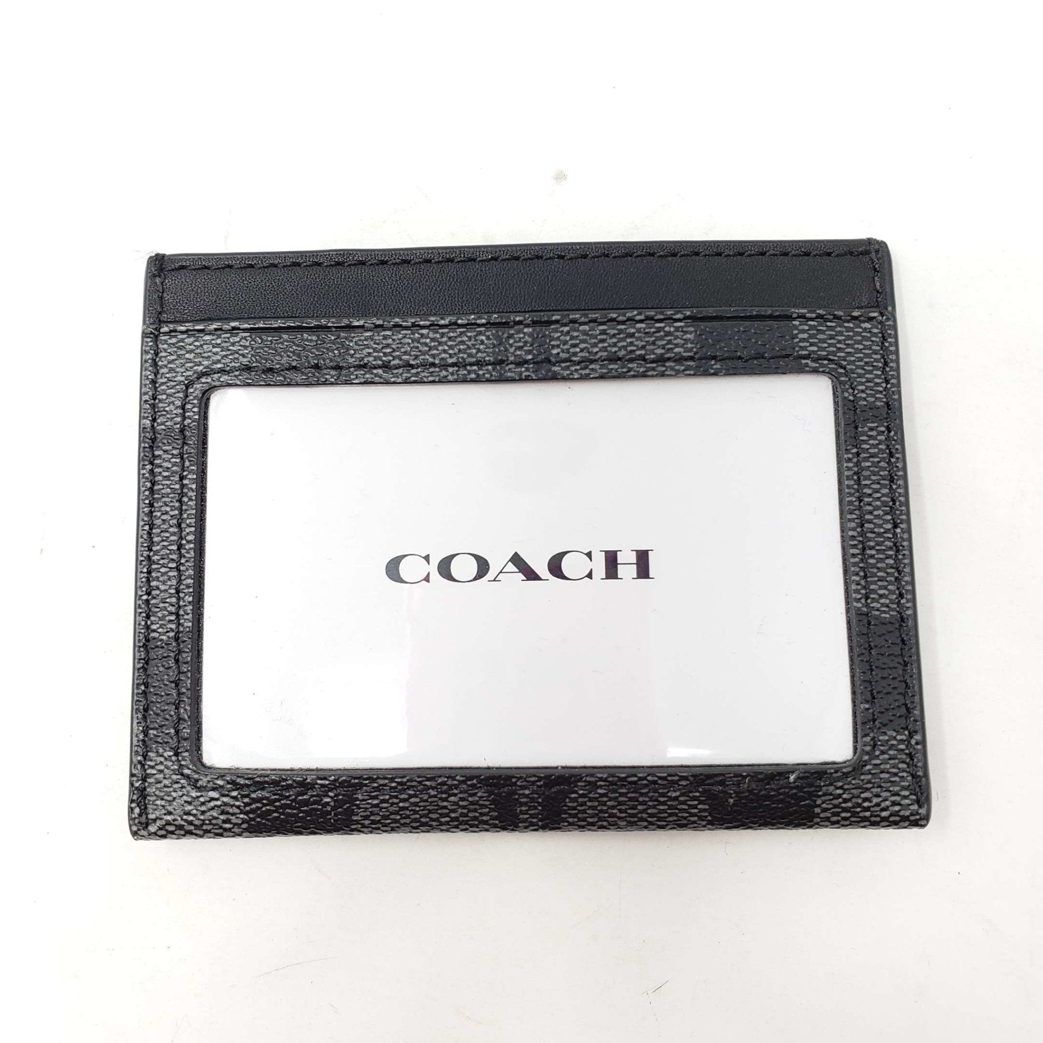 Coach ID CS Signature Card Holder