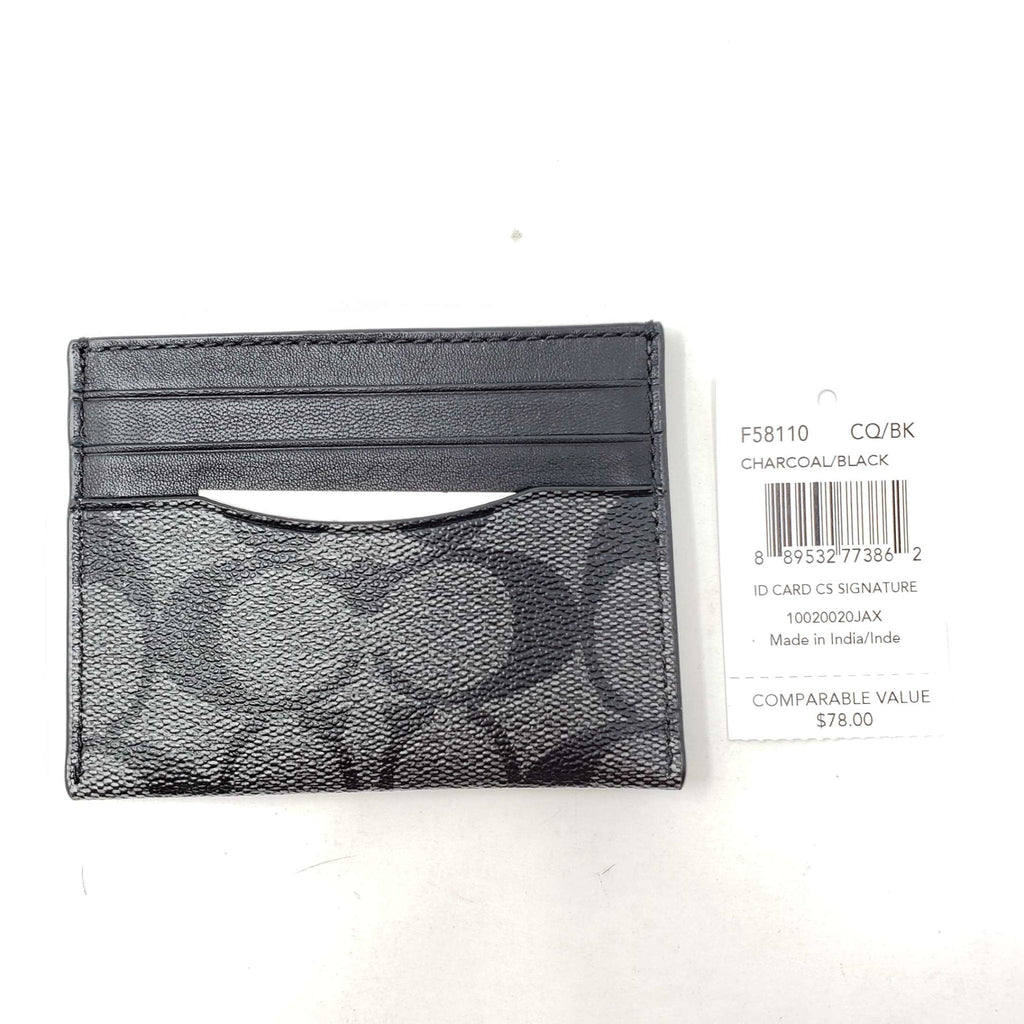 Coach ID CS Signature Card Holder