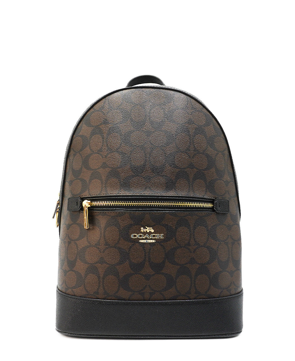 Kenley Backpack in Signature Canvas Brown