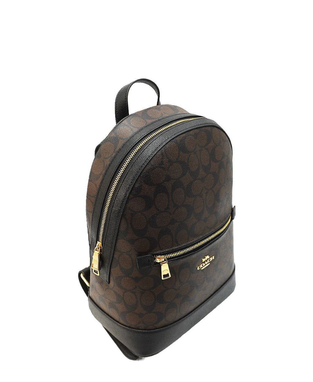 Kenley Backpack in Signature Canvas Brown