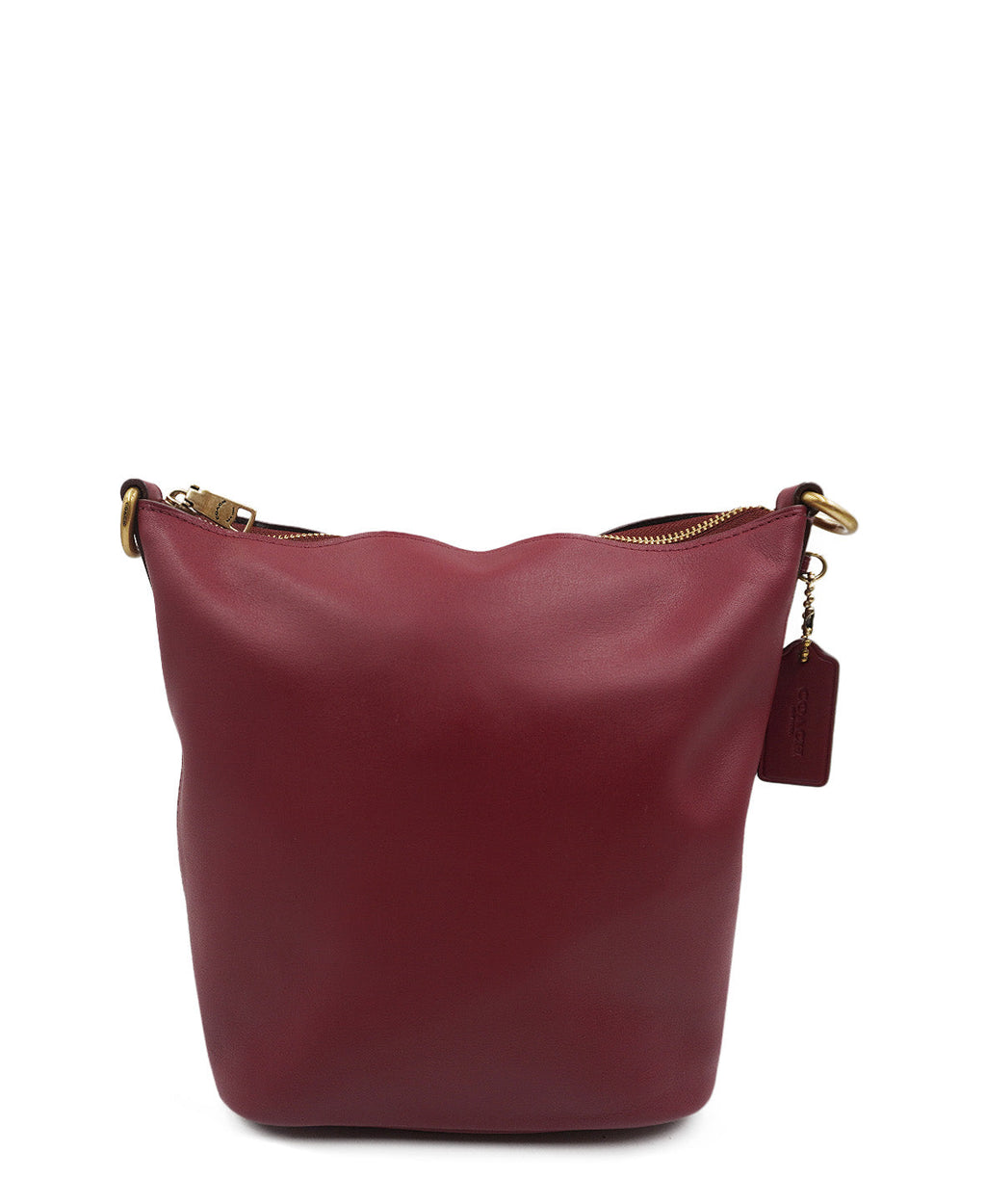 Vintage Coach Bucket Bag Helen Berg's Legacy Dark Red