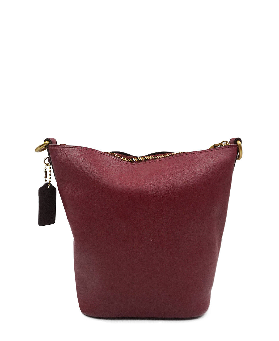 Vintage Coach Bucket Bag Helen Berg's Legacy Dark Red
