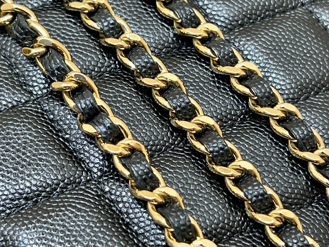 CHLSmall Coin Pocket WOC Shoulder Bag Black For Women, Women’s Bags 7.9in/20cm