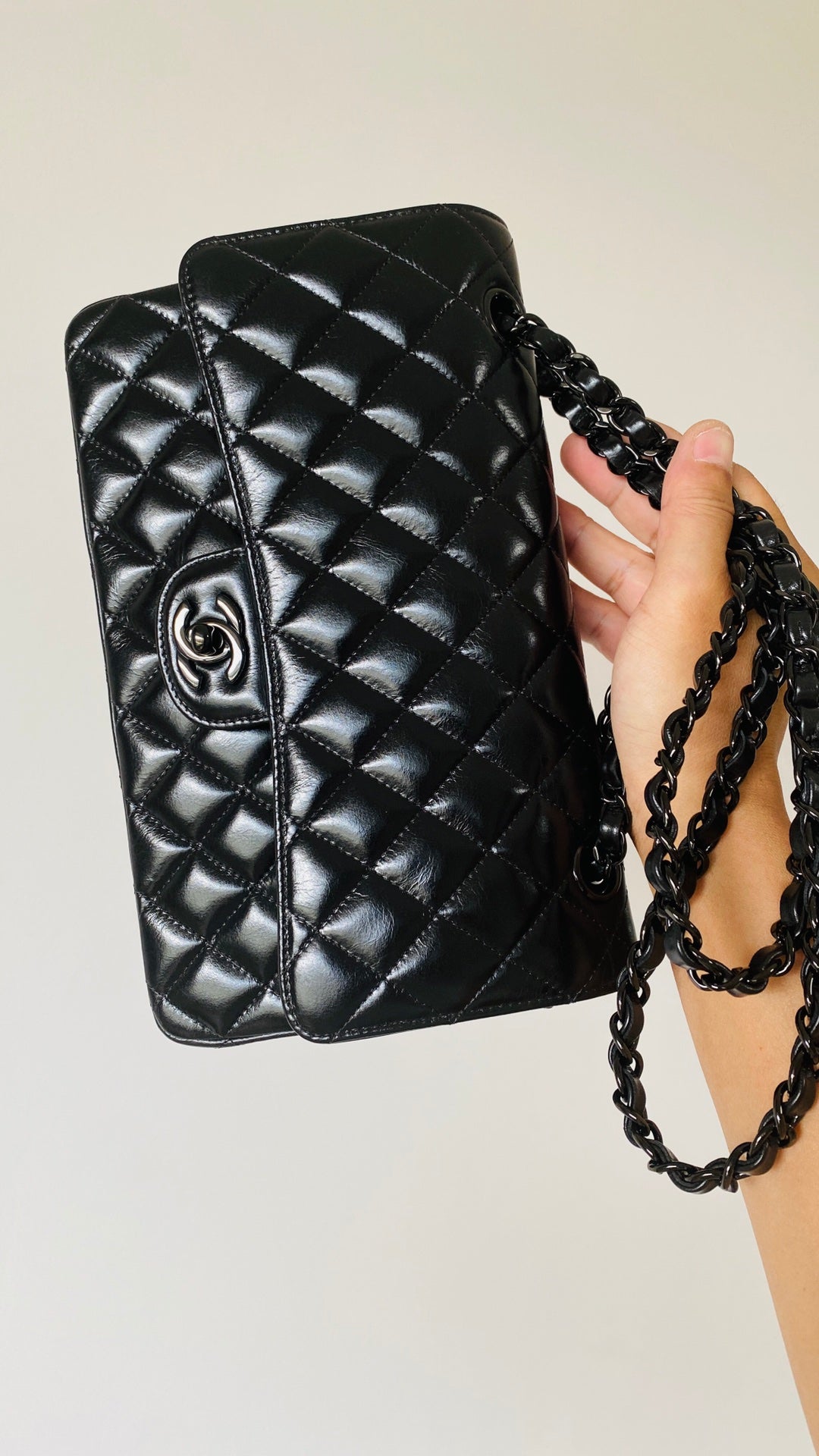 CHLSmall Classic Handbag Black For Women Bags 9.1in/23cm