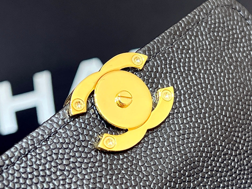 CHLSmall Coin Pocket WOC Shoulder Bag Black For Women, Women’s Bags 7.9in/20cm