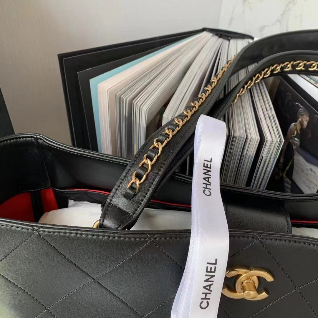 CHLShopping Bag Black For Women, Women’s Bags 14.4in/37cm AS3508 B08867 94305