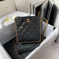CHLSmall Shopping Bag Black For Women, Women’s Bags 9in/23cm AS3470 B08850 94305