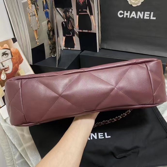 CHLShopping CHLBag 19 Dark Red For Women, Women’s Bags 16in/41cm AS3660 B04852 NK294