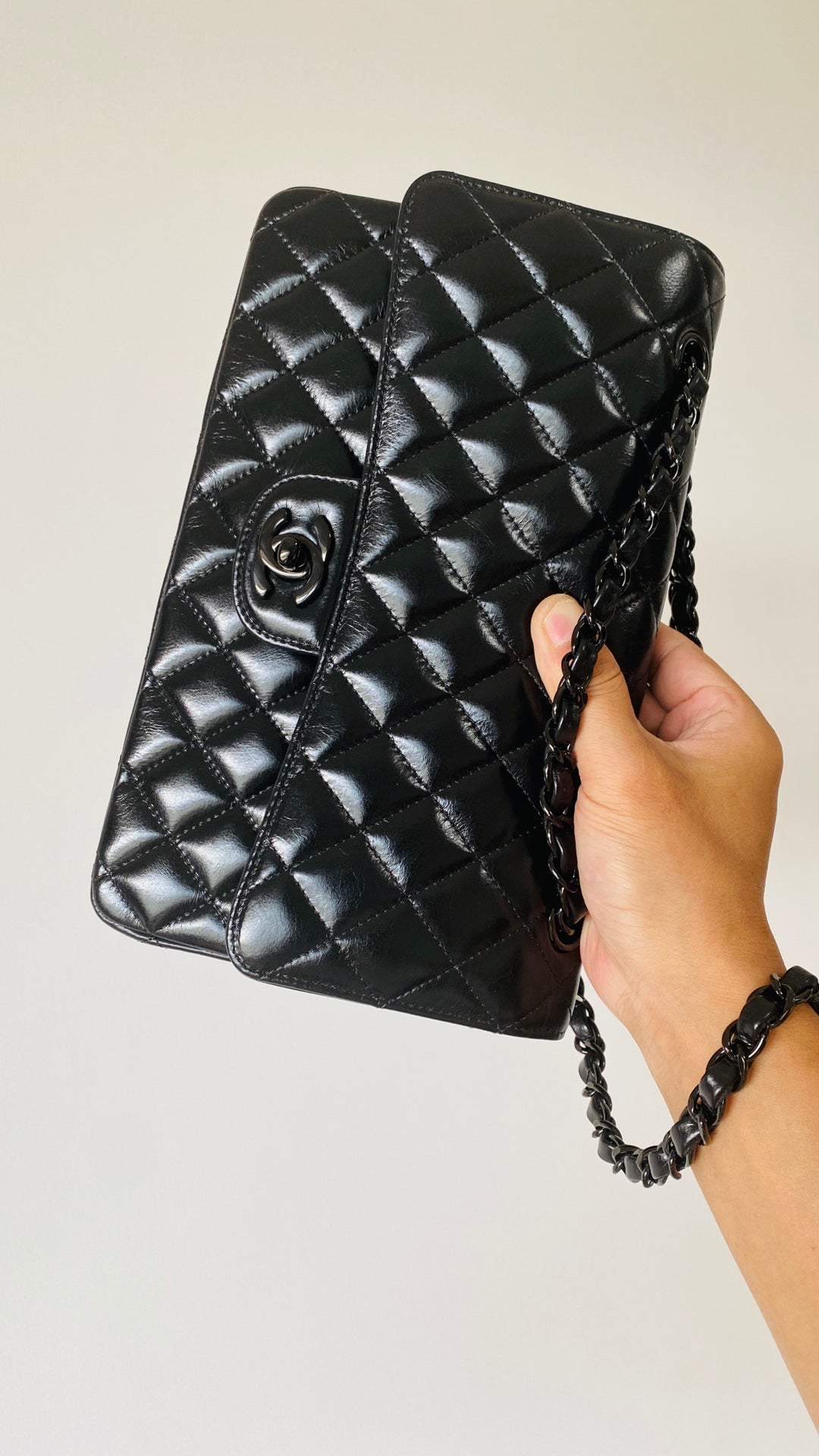 CHLSmall Classic Handbag Black For Women Bags 9.1in/23cm