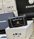 CHLSmall Coin Pocket WOC Shoulder Bag Black For Women Bags 7.9in/20cm