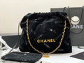 CHLMedium CHL22 Handbag Black For Women, Women’s Bags 16.4in/42cm AS3261 B09102 94305