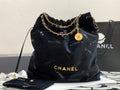 CHL Big CHL 22 Handbag Black For Women, Women’s Bags 18.9in/48cm