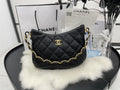 CHLHobo Handbag Black For Women, Women’s Bags 9.4in/24cm AS3562 B09178 94305