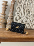CHL Clutch With Chain Black For Women, Women’s Bags 4.8in/12.3cm AP2857 B08447 94305