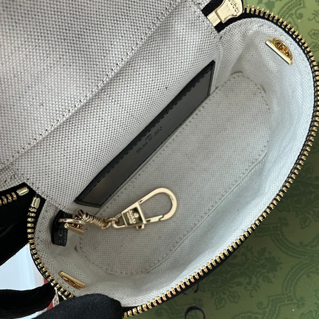 Glami Quilted Glami Mini Handbag Black For Women, Women’s Bags 6.3in/16cm Glami 723770 UM8IG 1000