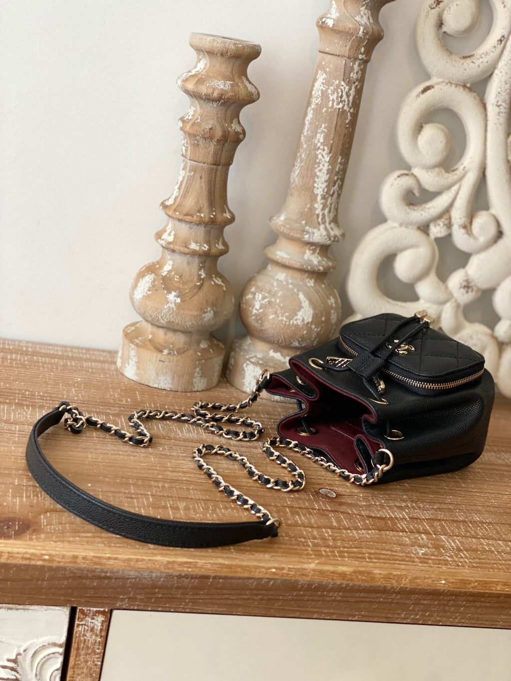 CHLMini Bucket Bag With Strap Black For Women, Women’s Bags 4.9in/12.5cm