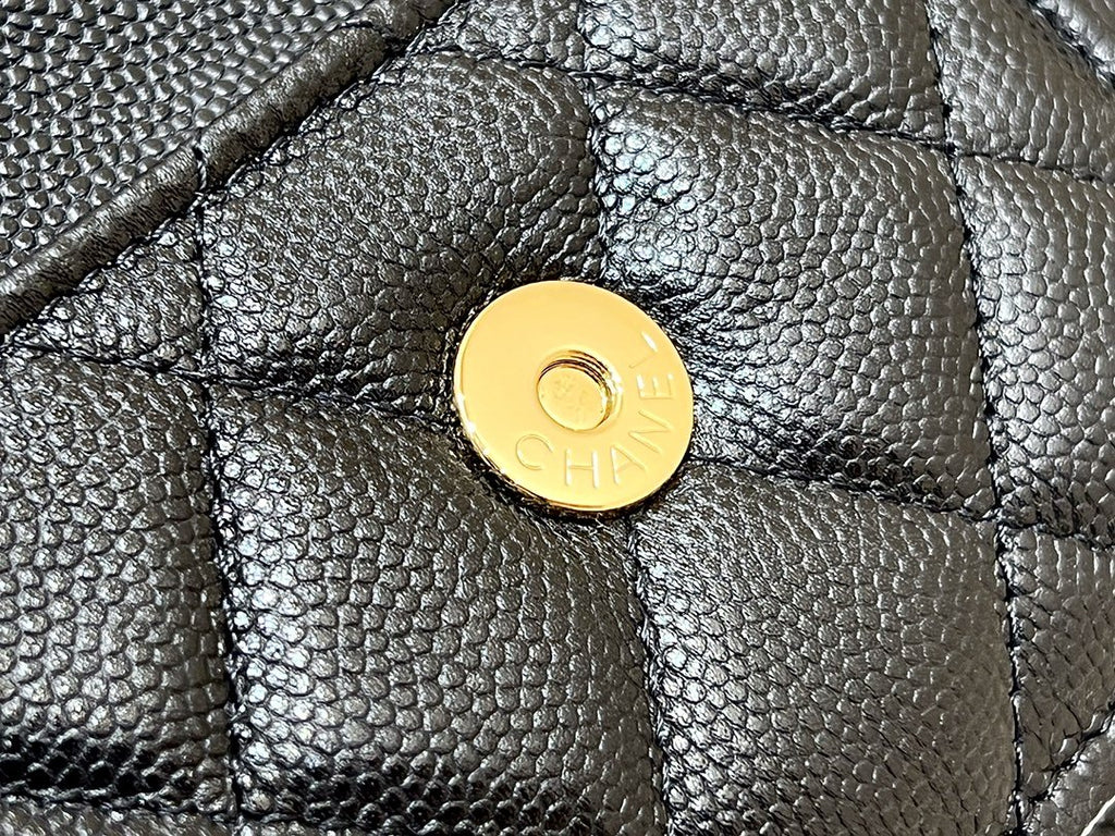 CHLSmall Coin Pocket WOC Shoulder Bag Black For Women, Women’s Bags 7.9in/20cm