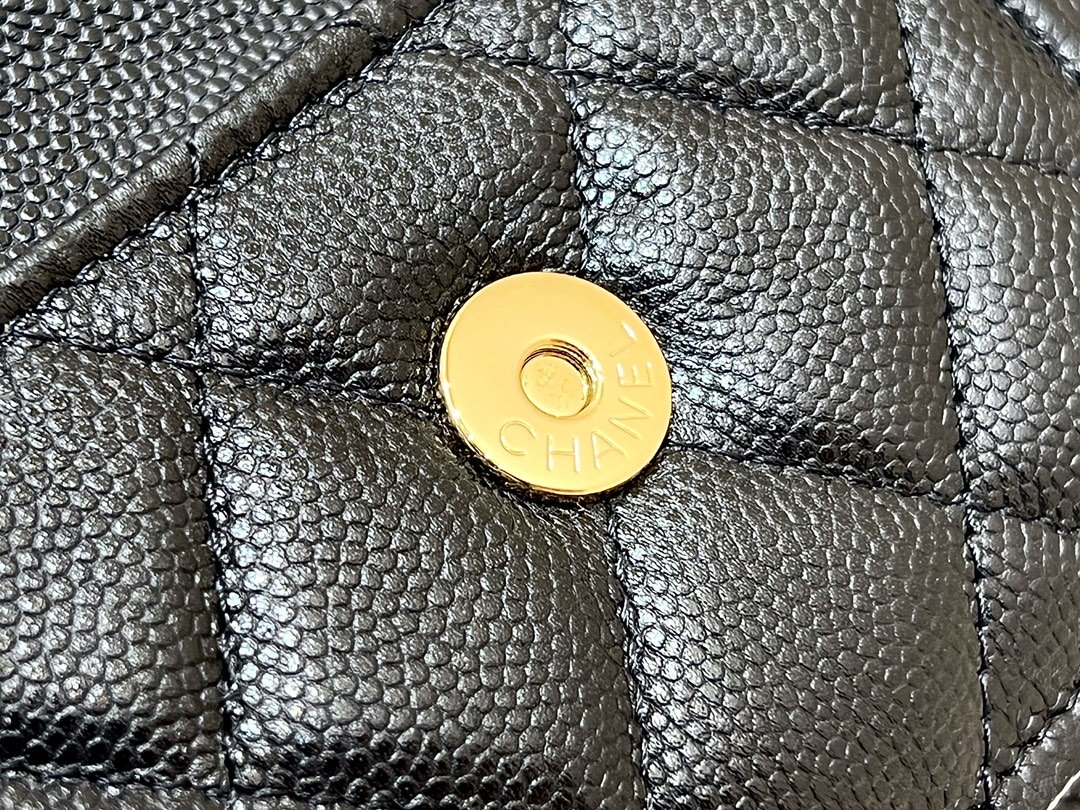 CHLSmall Coin Pocket WOC Shoulder Bag Black For Women, Women’s Bags 7.9in/20cm
