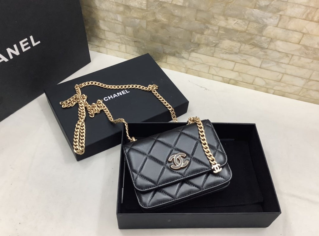CHLSpring And Summer 22C Black For Women, Women’s Bags 6.1in/15.5cm