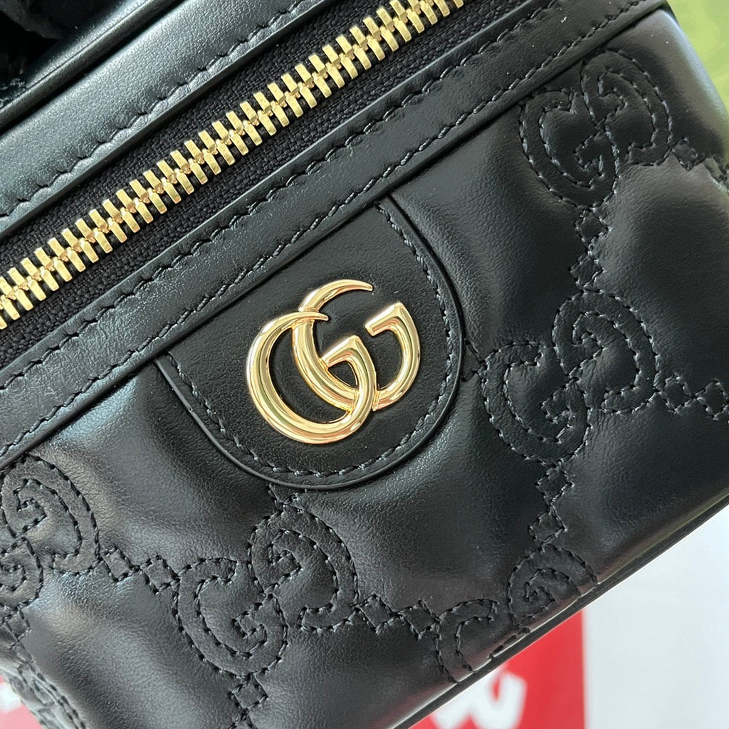 Glami Quilted Glami Mini Handbag Black For Women, Women’s Bags 6.3in/16cm Glami 723770 UM8IG 1000