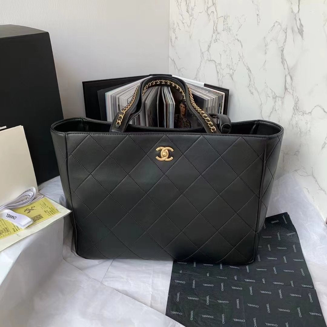 CHLShopping Bag Black For Women, Women’s Bags 14.4in/37cm AS3508 B08867 94305