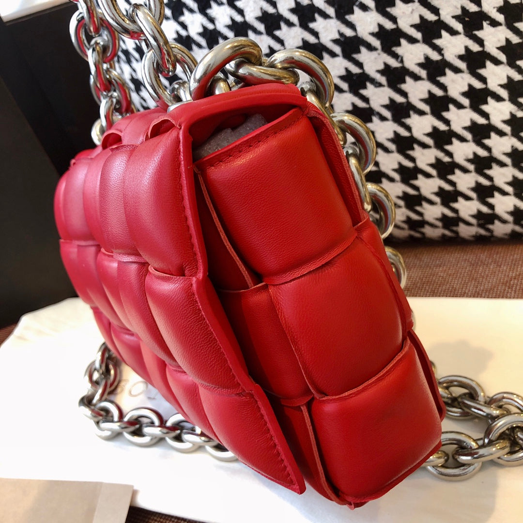 GLAMI Chain Cassette Red, For Women, WomenÃƒÂ¢Ã¢â€šÂ¬Ã¢â€žÂ¢s Bags 10.2in/26cm