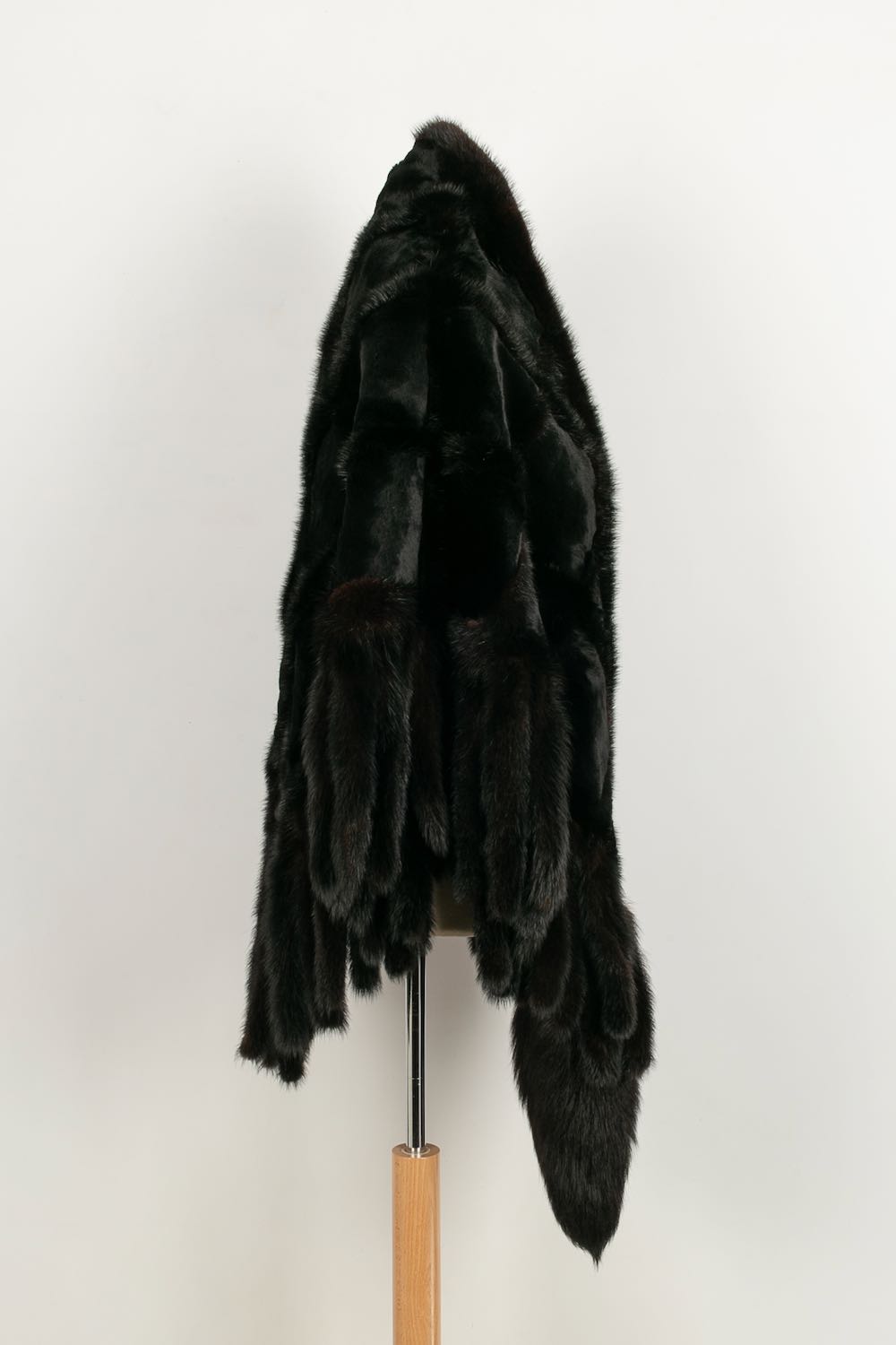 Cape en vison Yves Saint Laurent
