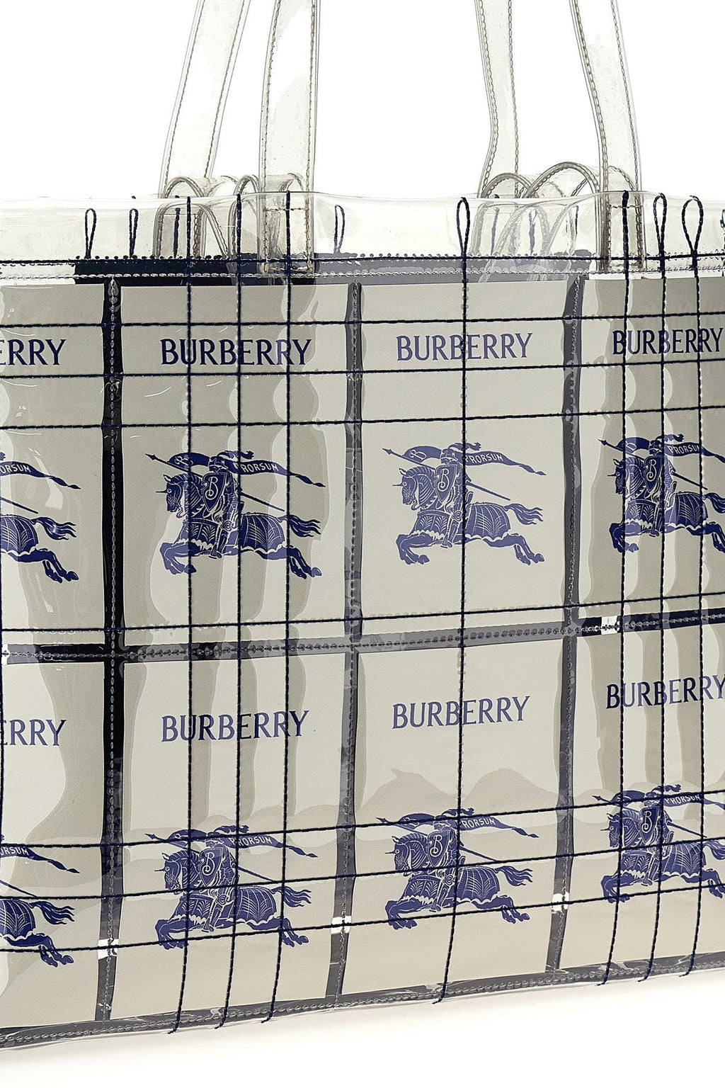 Burberry Women 'Ekd' Label Shopping Bag